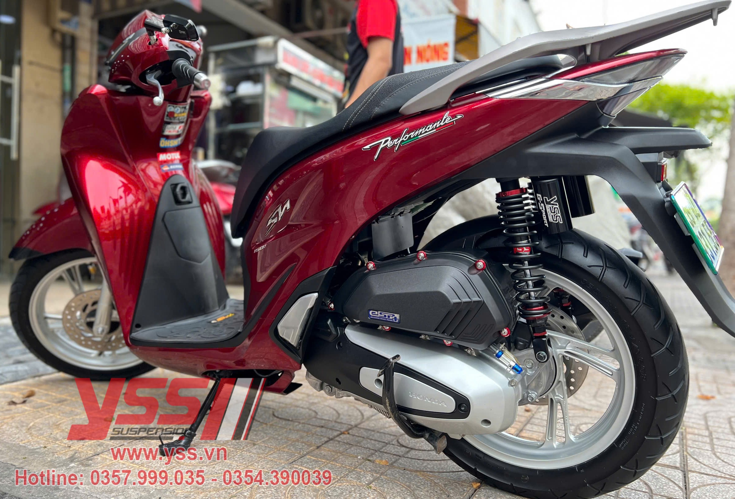 Phuộc YSS Honda SH 125150 G-SPORT✅Nhập khẩu chính hãng YSS Thái Lan bởi YSS.VN✅ Thông Số Phuộc YSS TG302-375TRJ-02-888A