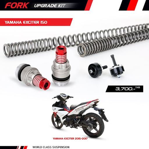Bộ nâng cấp phuộc trước (Fork Upgrade Kit) YSS chính hãng Yamaha Exciter 150 Y-FCC21-KIT-01-004-X giá tốt nhất nhập khẩu trực tiếp từ Thái Lan.