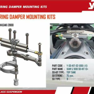 Pát Trợ Lực YSS Ninja Z800 (Steering Damper Mounting Kit Y-SD-KIT-02-006)