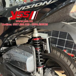 Phuộc YSS Click/Vario/Vision/Lead125 G-PLUS OC302-330TL-05-888-X Black/Black/Black nhập khẩu bởi YSS.VN từ Thái Lan, sản phẩm chính hãng, êm, chất lượng đảm bảo.