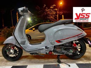 Bộ Phuộc Trước Sau YSS Vespa Sprint IGET Black Series nhập khẩu chính hãng bởi YSS.VN, bảo hành chính hãng, giá tốt nhất.