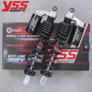 Phuộc YSS G-Plus Honda SH 125/150 (Lò xo đen, bình dầu đen) chính hãng nhập khẩu Thái Lan bởi YSS.VN. Mã số: TC302-375T-02-8888