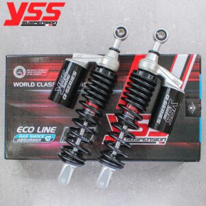 Phuộc YSS G-Plus Honda PCX/AirBlade/AB 125/150 (Lò Xo Đen/Bình Dầu Đen) nhập khẩu chính hãng bởi YSS.VN. Mã số: TC302-335TL-04-8888