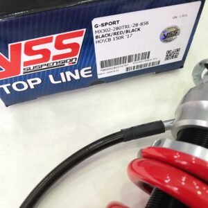 Phuộc YSS Honda CB150R 17 MX302-280TRL-28-858 được nhập khẩu trực tiếp bởi YSS.VN, sản phẩm chính hãng. Tư vấn: 0566.999.789