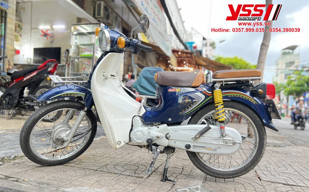 Phuộc nice gắn Honda Cub 50 được nhập khẩu bởi YSS.VN✅Thông Số Phuộc YSS: RD220-335P-1-04-40-X bảo hành chính hãng . 