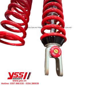 Phuộc YSS G-SPORT Vario 160 ĐỎ BẠC Nhập khẩu chính hãng YSS Thái Lan bởi YSS.VN✅Thông Số Phuộc YSS: OG302-340TR-05-859