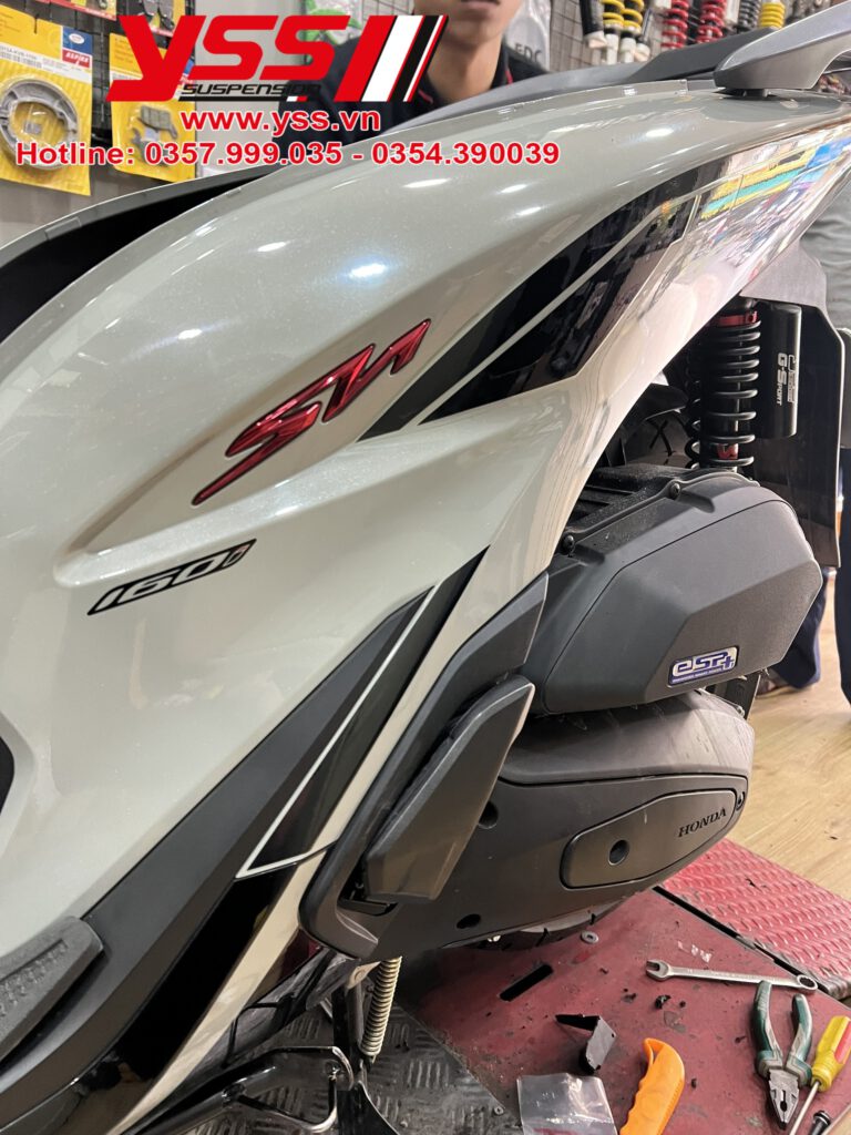 Chọn phuộc nào cho SH160i YSS.VN hiện là nhà phân phối Phuộc YSS Honda SH160I trên toàn quốc giá tốt nhất.