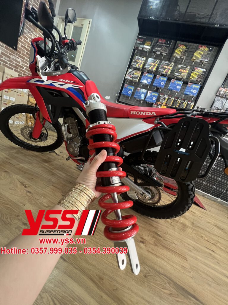 Phuộc YSS Honda CRF 300 RALLY 2021 chính hãng, Phuộc CRF 300 RALLY, Mã :MZ456-415TR-07 Phân phối phuộc YSS Chính Hãng Toàn Quốc.