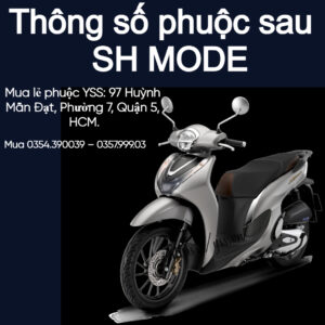 Thông số phuộc sau SH MODE zin cao bao nhiêu ? Chọn mua phuộc sau nào cho xe SH MODE ? Nhập khẩu chính hãng YSS Thái Lan bởi YSS.VN