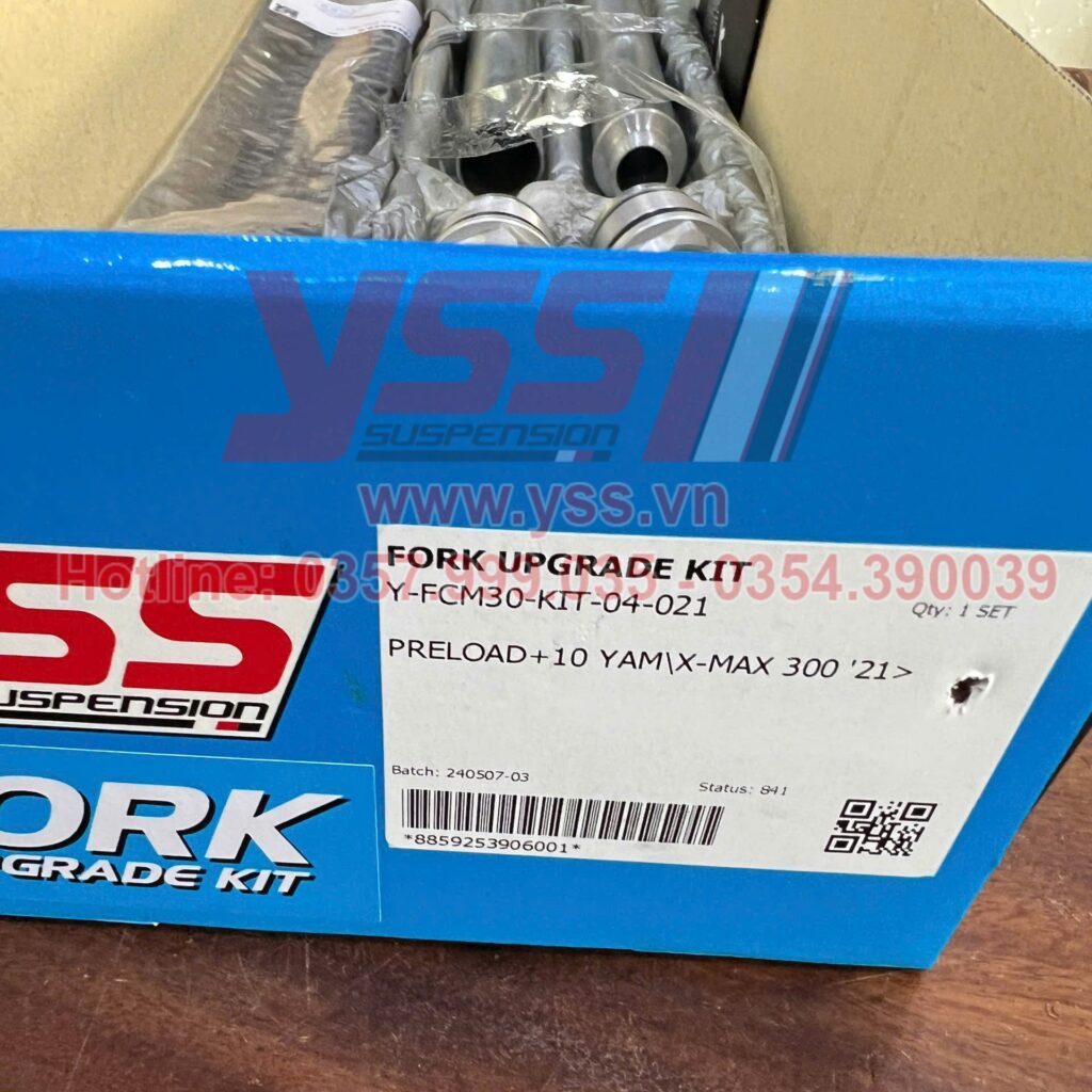 PHUỘC TRƯỚC YSS FORK UPGRADE KIT YAMAHA  X-Max 300 /xmax 300 giá tốt nhất nhập khẩu trực tiếp từ Thái Lan bởi YSS.VN.