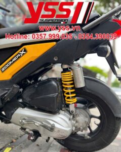 Phuộc Yss cho Honda Zoomer X Nhập khẩu chính hãng YSS Thái Lan bởi YSS.VN . Liên hệ 0354.390039 - 0357.999.035 Mã : OG302-330TRJ-17-849