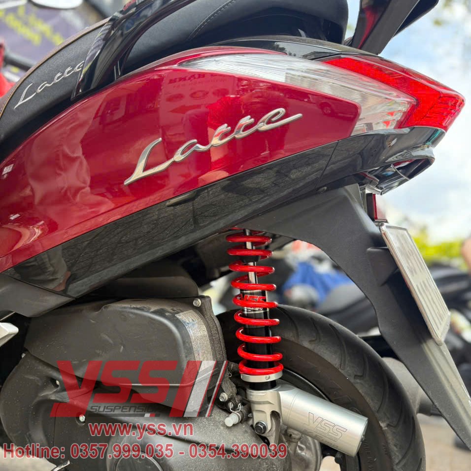 Phuộc sau YSS cho xe Yamaha Latte nhún có êm không ? Nhập khẩu chính hãng YSS Thái Lan bởi YSS.VN ✅Chính hãng YSS Thái Lan