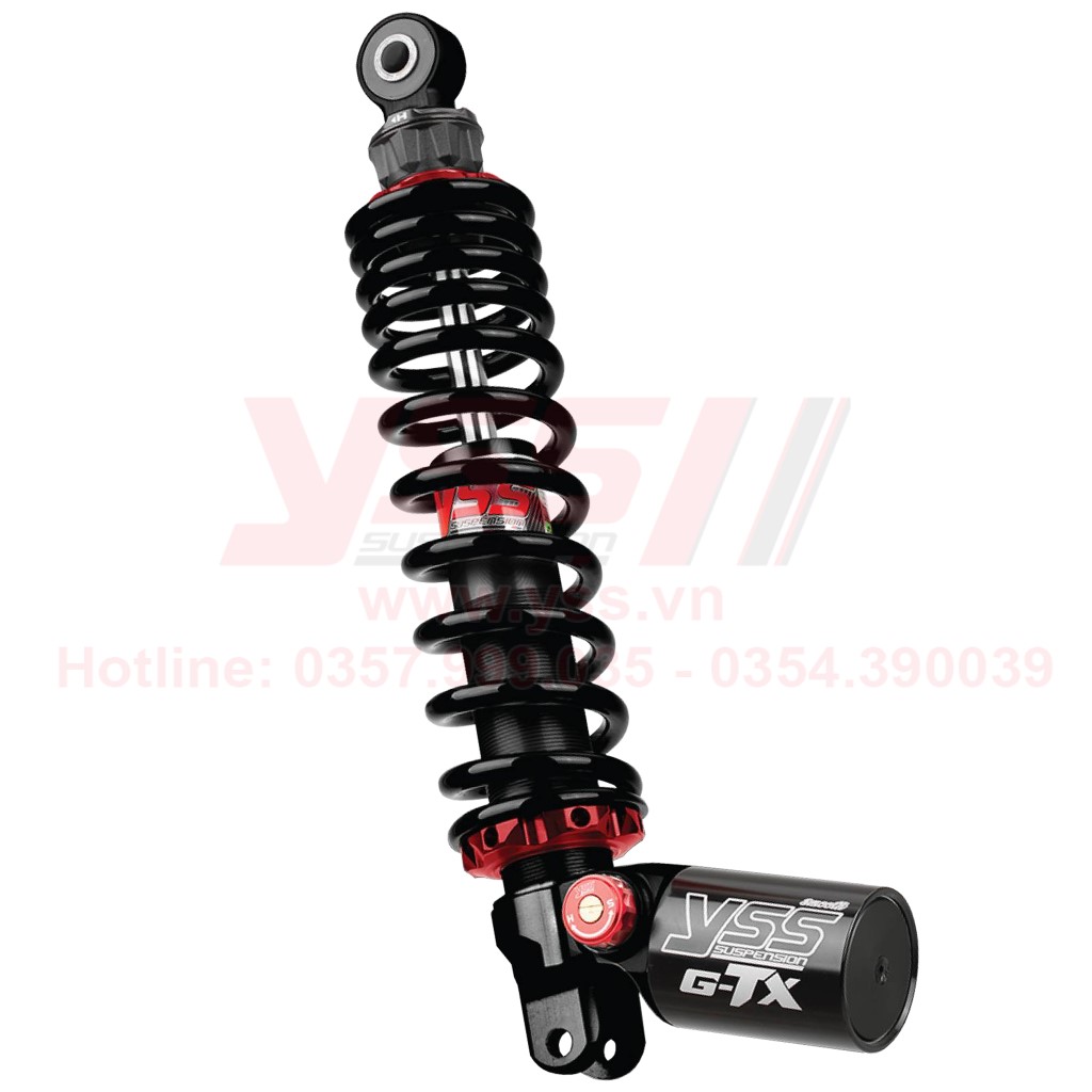PHUỘC SAU YSS G-TX BLACK SERIES CHO HONDA LEAD 125 2V/4V (2021–2022) BÌNH DẦU NGANG . Nhập khẩu chính hãng YSS Thái Lan bởi YSS.VN