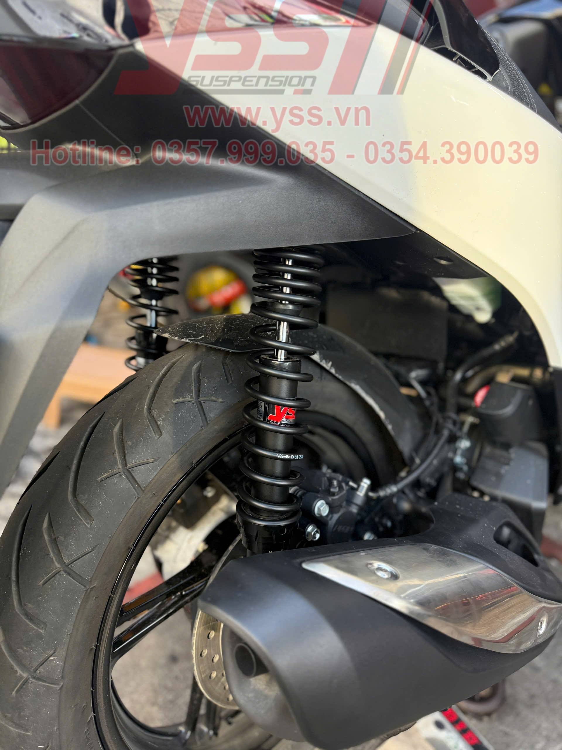 NÂNG TẦM TRẢI NGHIỆM VỚI PHUỘC YSS HYBRID GẮN CHO SH 160 Nhập khẩu chính hãng YSS Thái Lan bởi YSS.VN Liện hệ : 0354390039