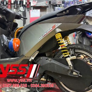 Phuộc Xe Điện Quantum (Lò xo vàng, Bình dầu đen) nhập khẩu chính hãng bởi YSS.VN. giàm xóc Phuộc Xe Điện Quantum giá tốt nhất.